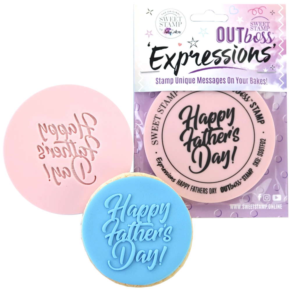 Sweet Stamps 'Happy Father's Day' Outboss Stamp