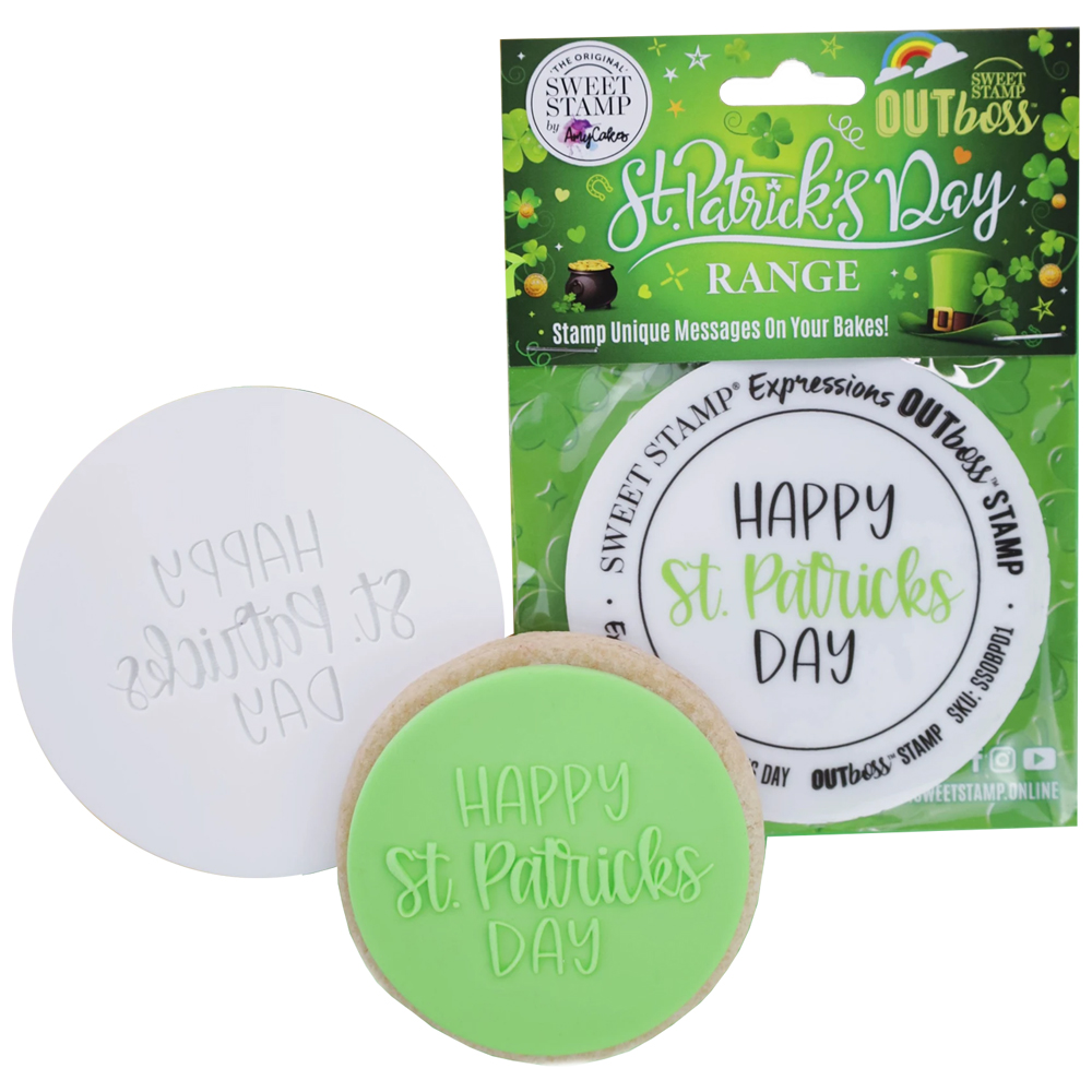 Sweet Stamps 'Happy St. Patricks Day' Outboss Stamp
