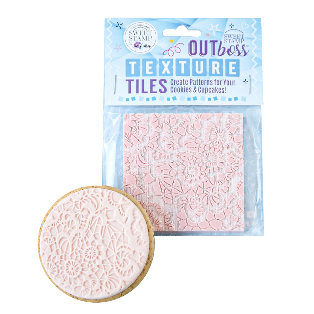 Sweet Stamps Lace Texture Tile