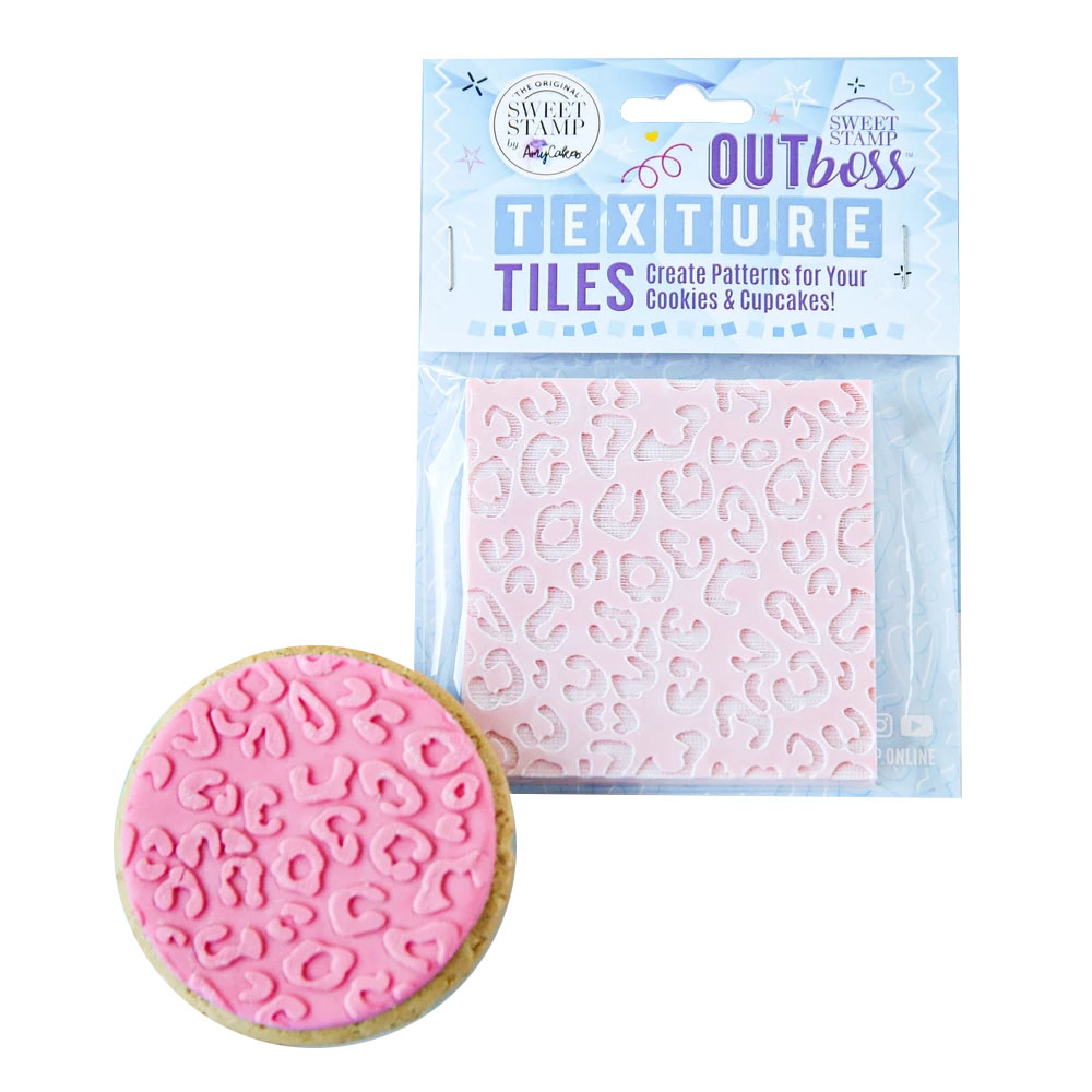 Sweet Stamps Leopard Texture Tile