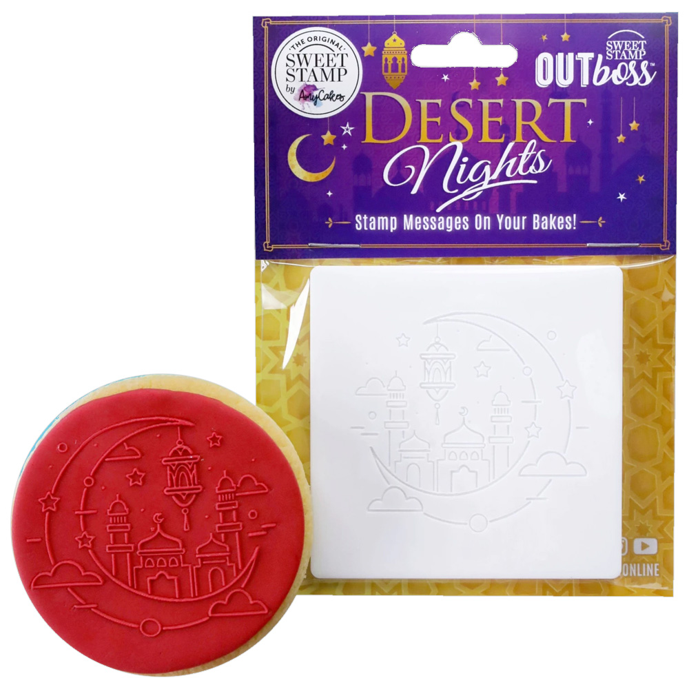Sweet Stamps Mosque Crescent Outboss Stamp