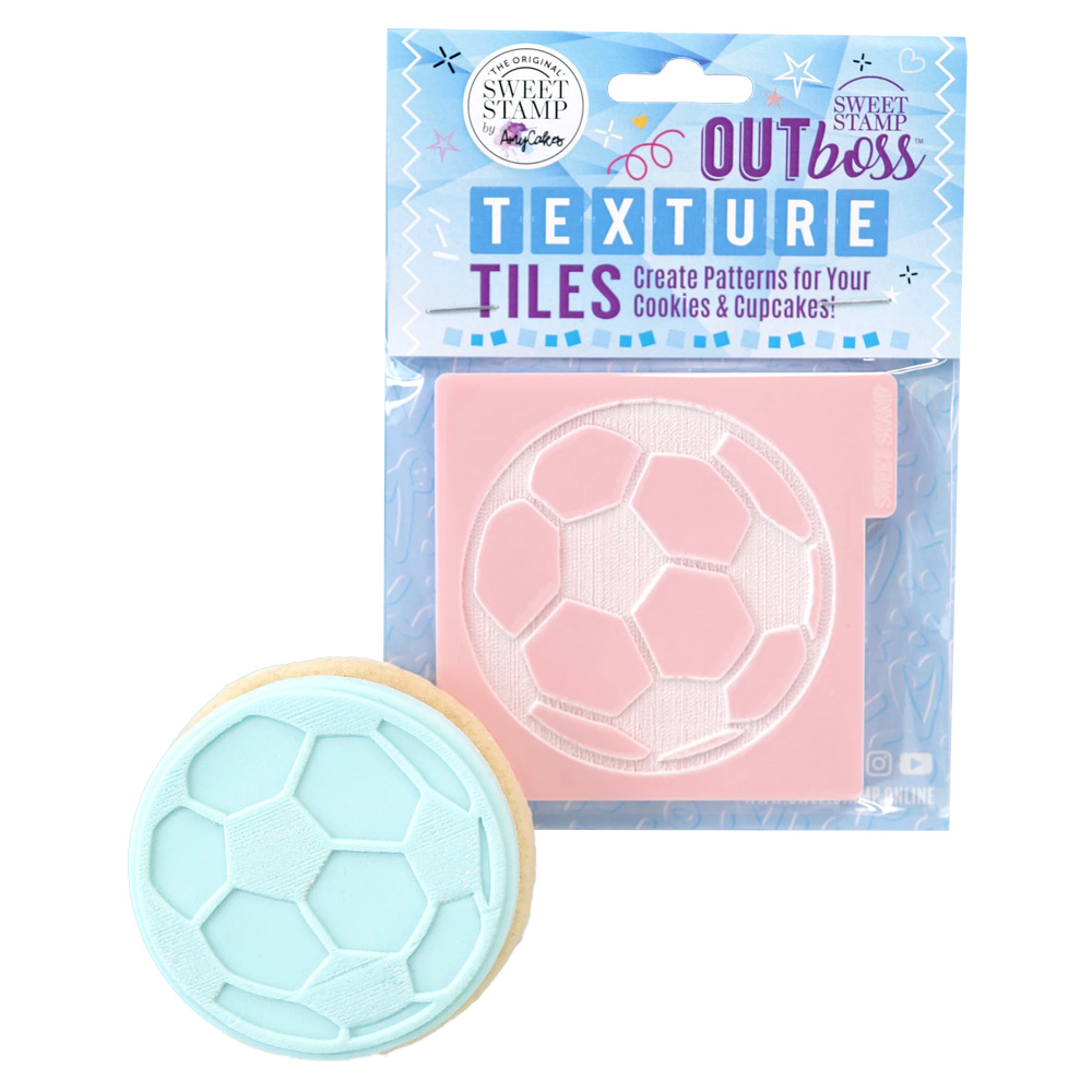 Sweet Stamps Soccer Ball Outboss Texture Tile