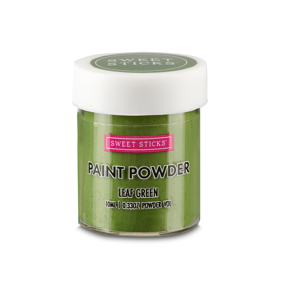 Sweet Sticks Leaf Green Paint Powder