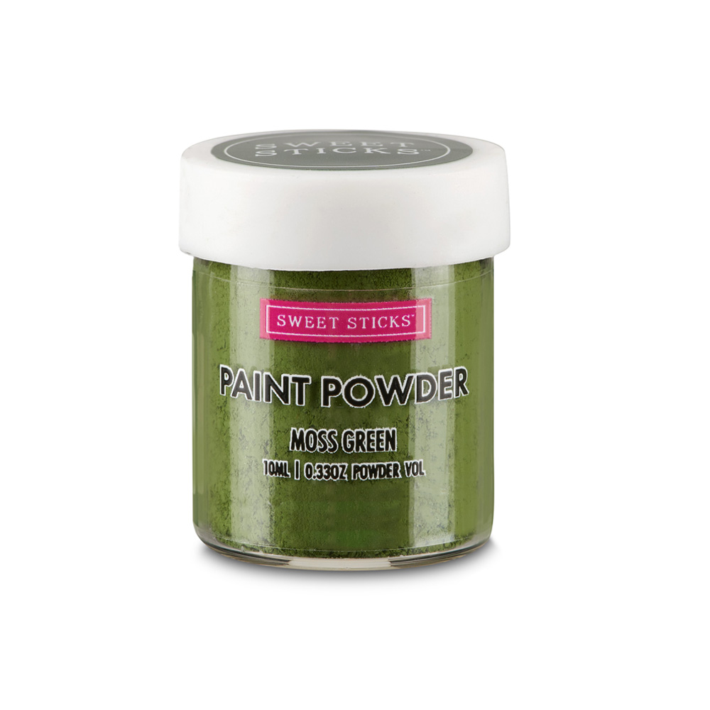 Sweet Sticks Moss Green Paint Powder