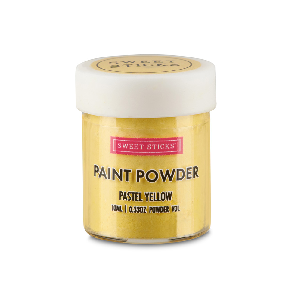 Sweet Sticks Pastel Yellow Paint Powder