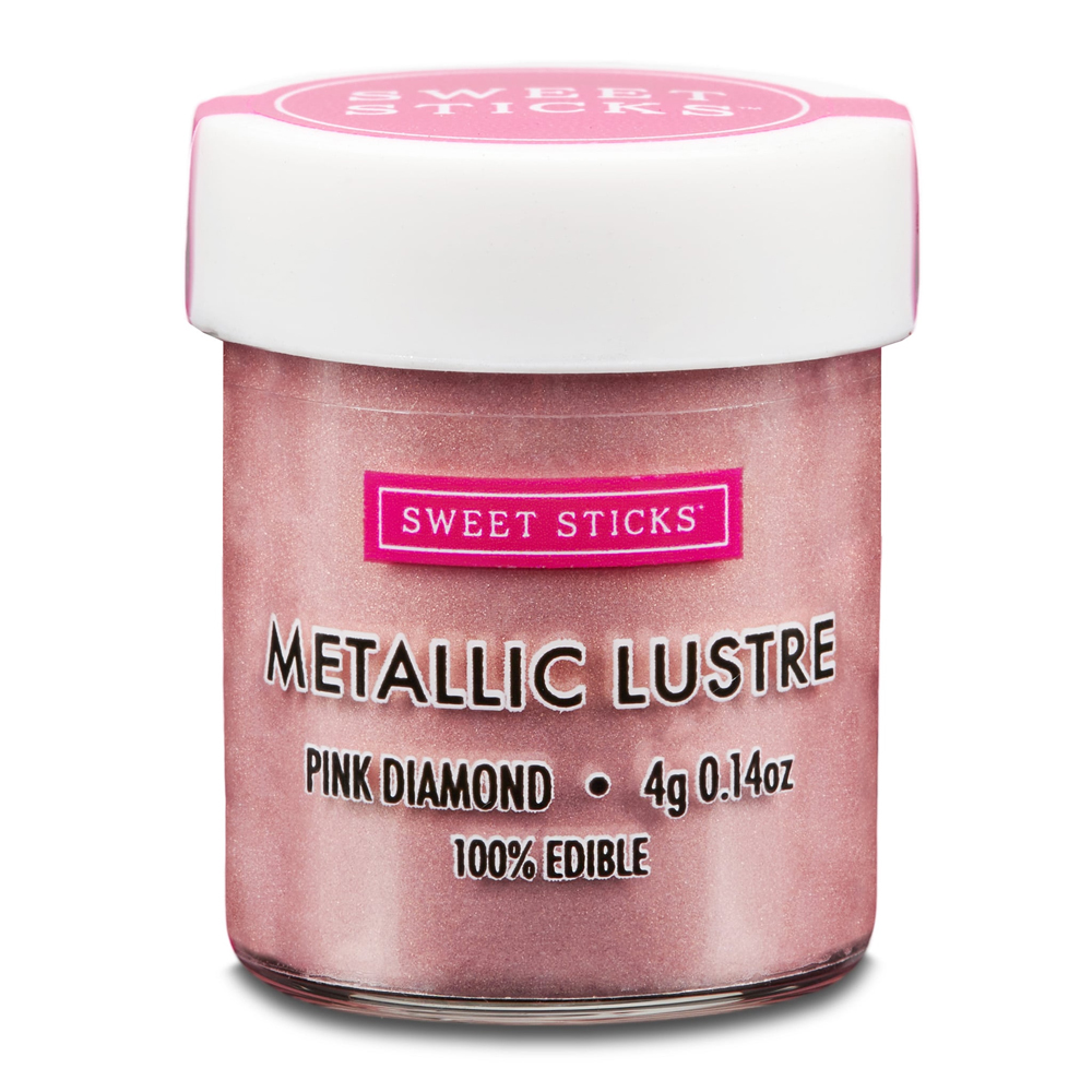 Sweet Sticks Pink Diamond Metallic Luster Dust, gr