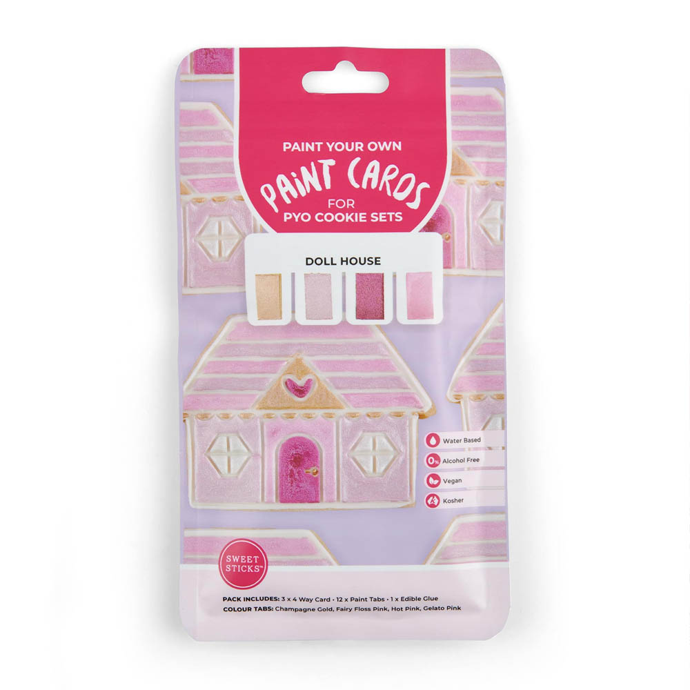 Sweet Sticks PYO Doll House Paint Cards