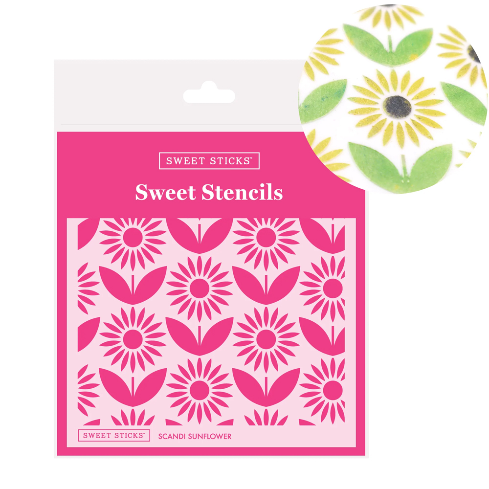 Sweet Sticks 'Scandi Sunflower' Stencil