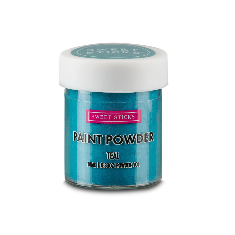 Sweet Sticks Teal Paint Powder
