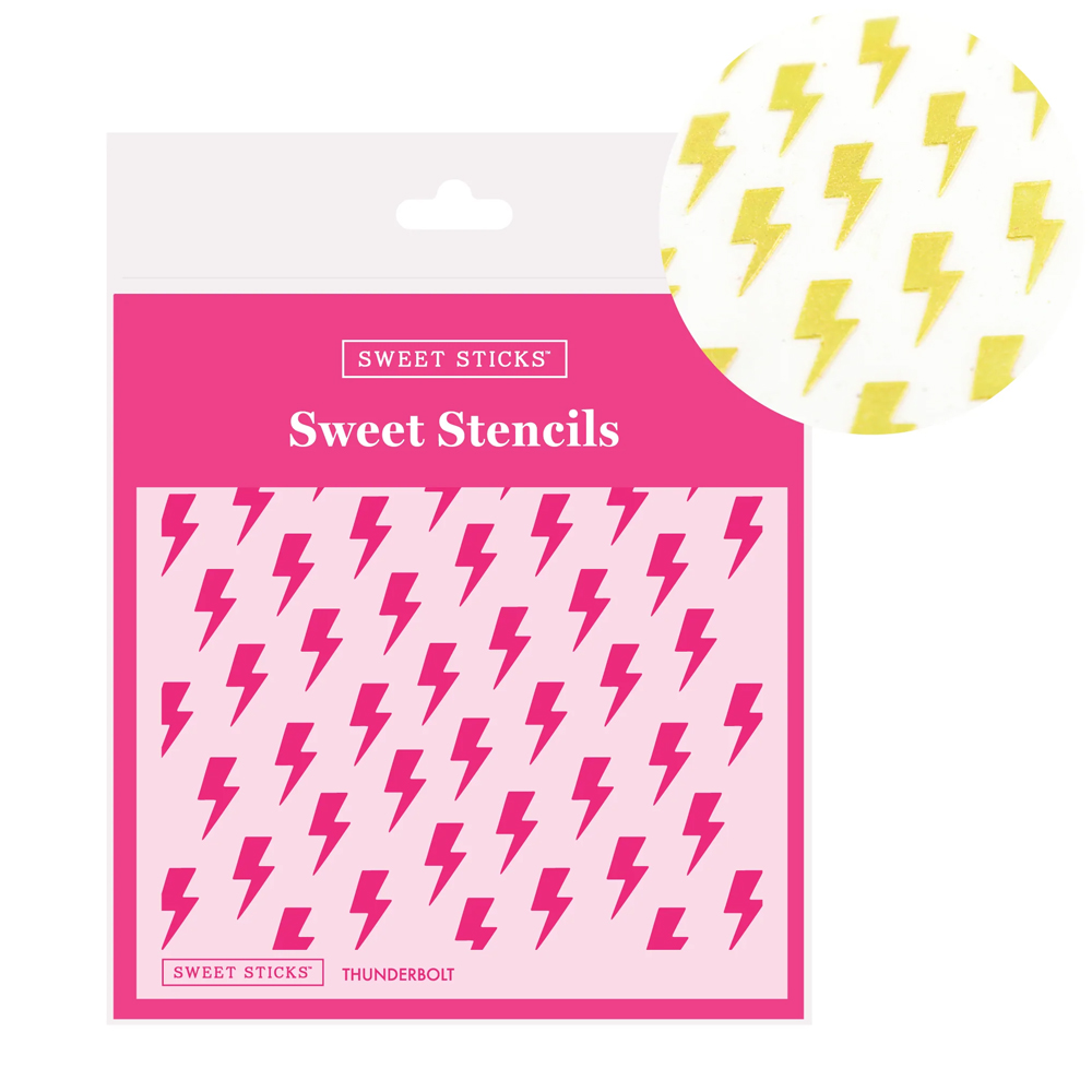Sweet Sticks 'Thunderbolt' Stencil