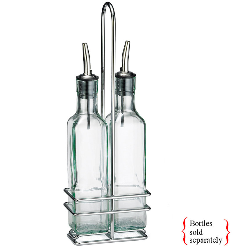 Tablecraft 9085R Chrome Plated Rack Only for Oil & Vinegar Bottles