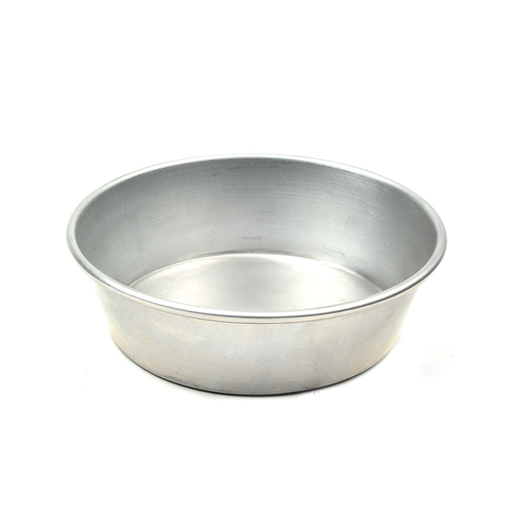 Tapered Aluminum Pan, 6 Top Inner Diameter, 2 Deep Pie Pans