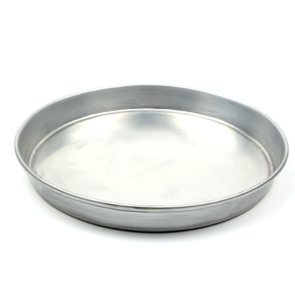 Tapered Round Aluminum Multi Purpose Pan, 13 Top Inner Diameter, 11/2