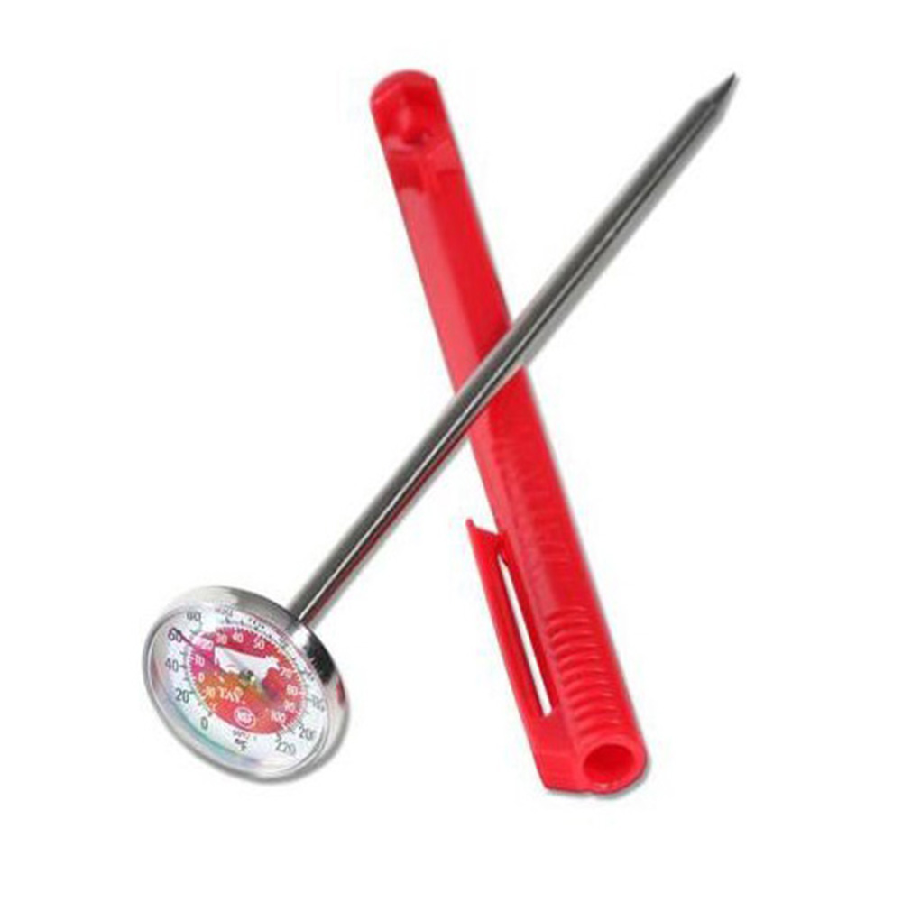 Taylor Precision Instant Read Thermometer - Red, Raw Meat