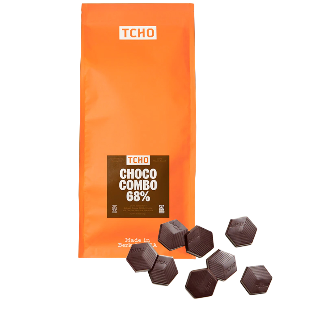 TCHO Pro Choco Combo 68% Dark Couverture Chocolate, 6.6 Lbs.