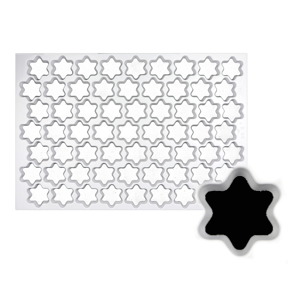 Production Cookie Cutting Sheet, Star 1-3/4"