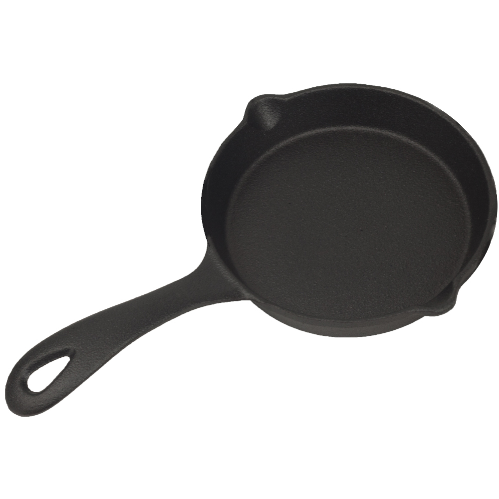 Tomlinson 1024324 Pre-Seasoned Supercast Fry Pan, 3-12", Case of 12