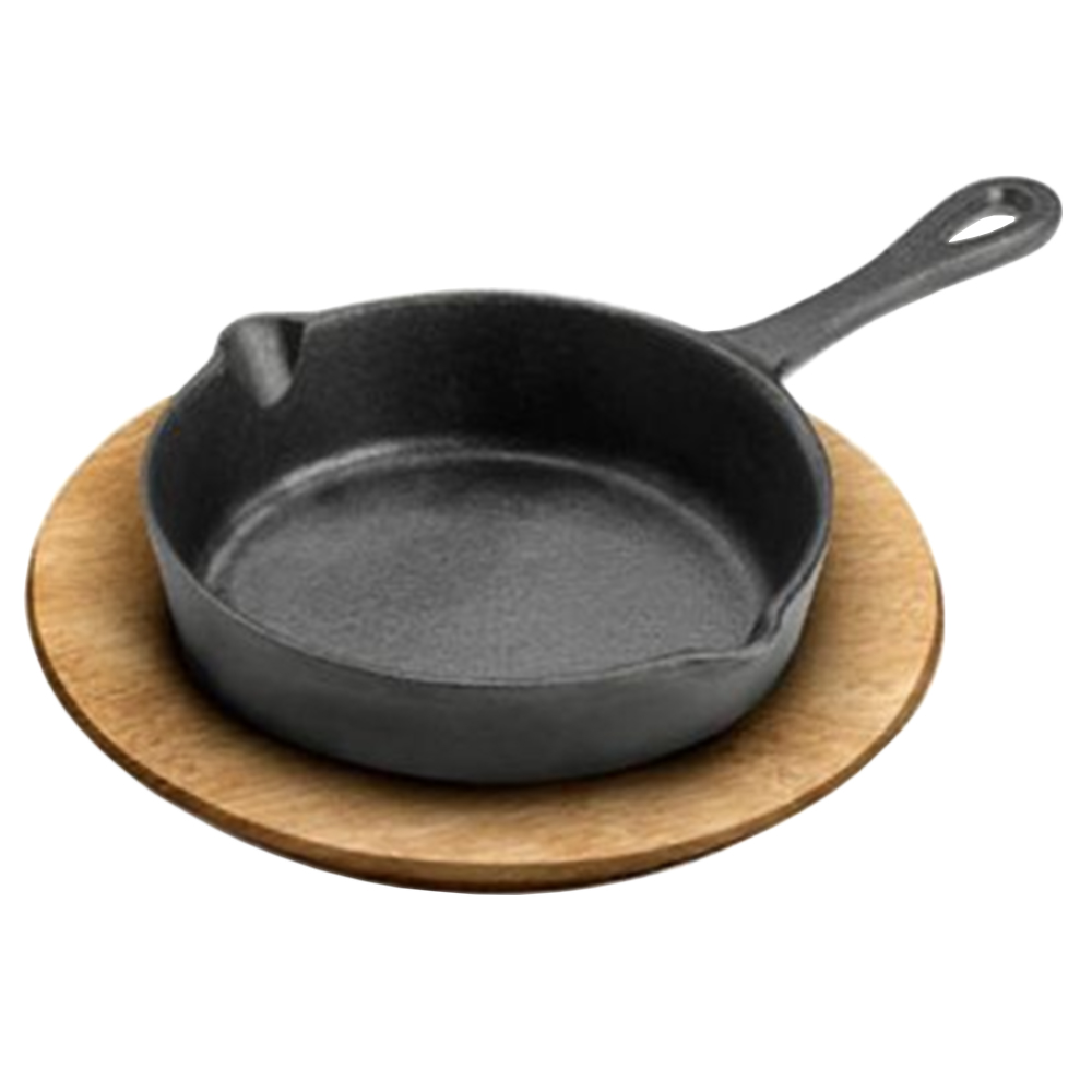 Tomlinson Supercast Fry Pan with Underliner, 5-1/2"