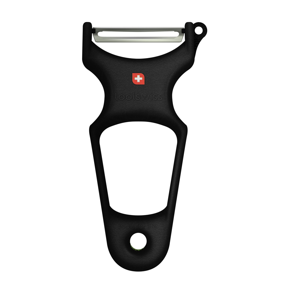 Toolswiss Classinox Black Vegetable Peeler