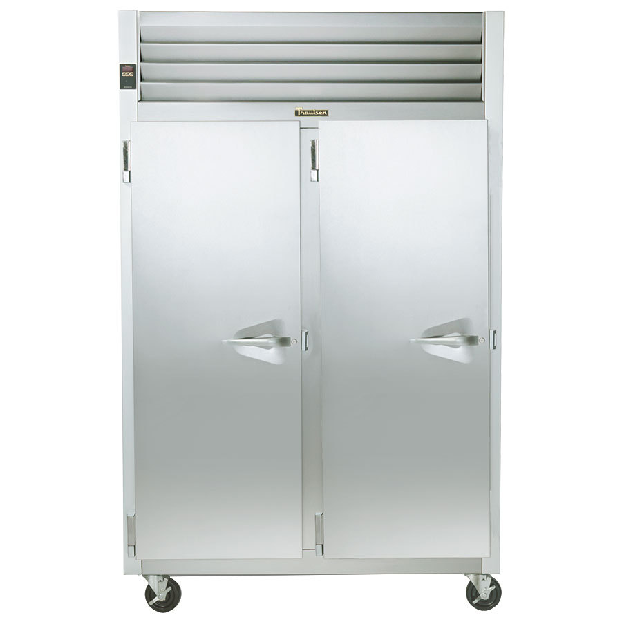 Traulsen G22013 52" G Series Two Section Solid Door Reach in Freezer with Left / Left Hinged Doors - 46 cu. ft.