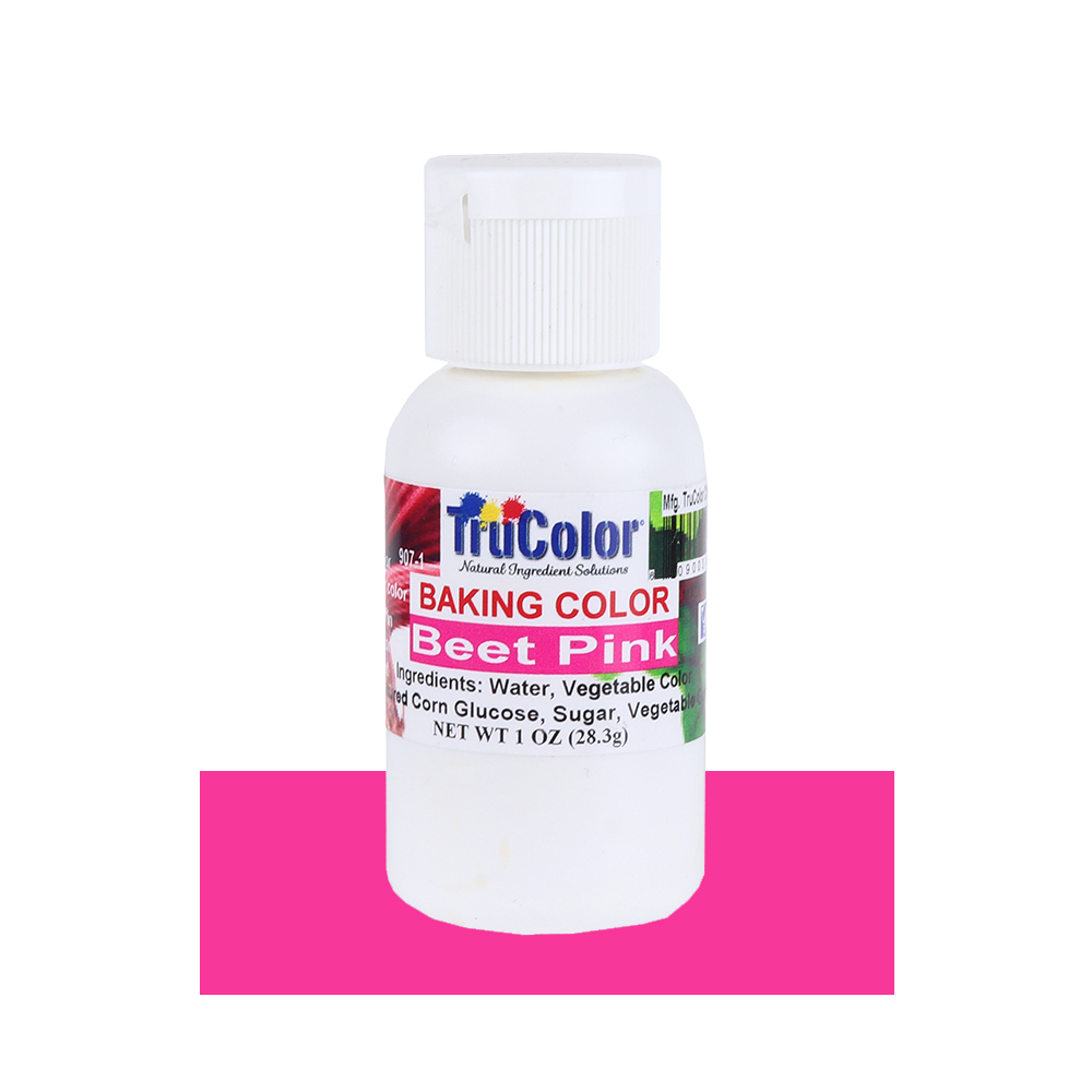 TruColor Beet Pink Natural Baking Color, 1 oz.