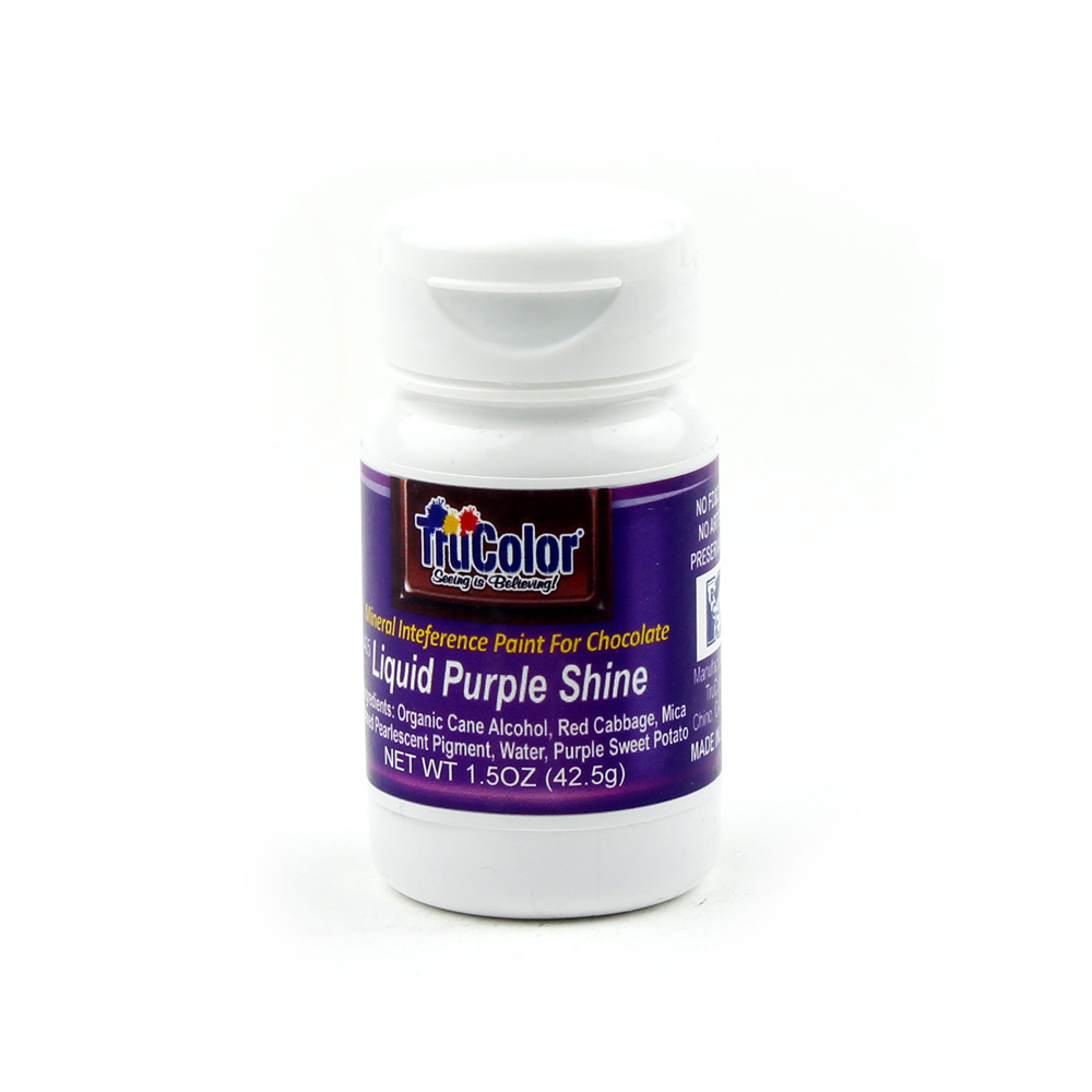 TruColor Purple Shine Natural Liquid Shine Food Color, 1.5 Oz 