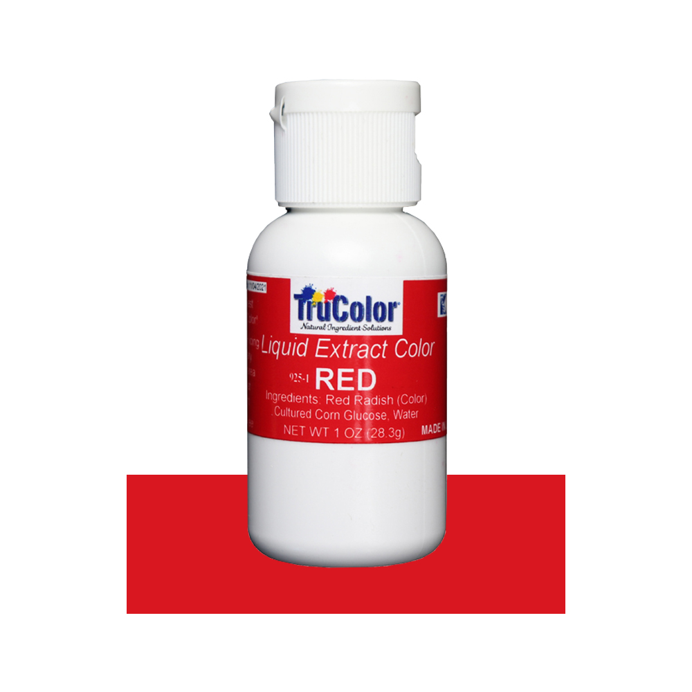 TruColor Red Liquid Extract Color, oz