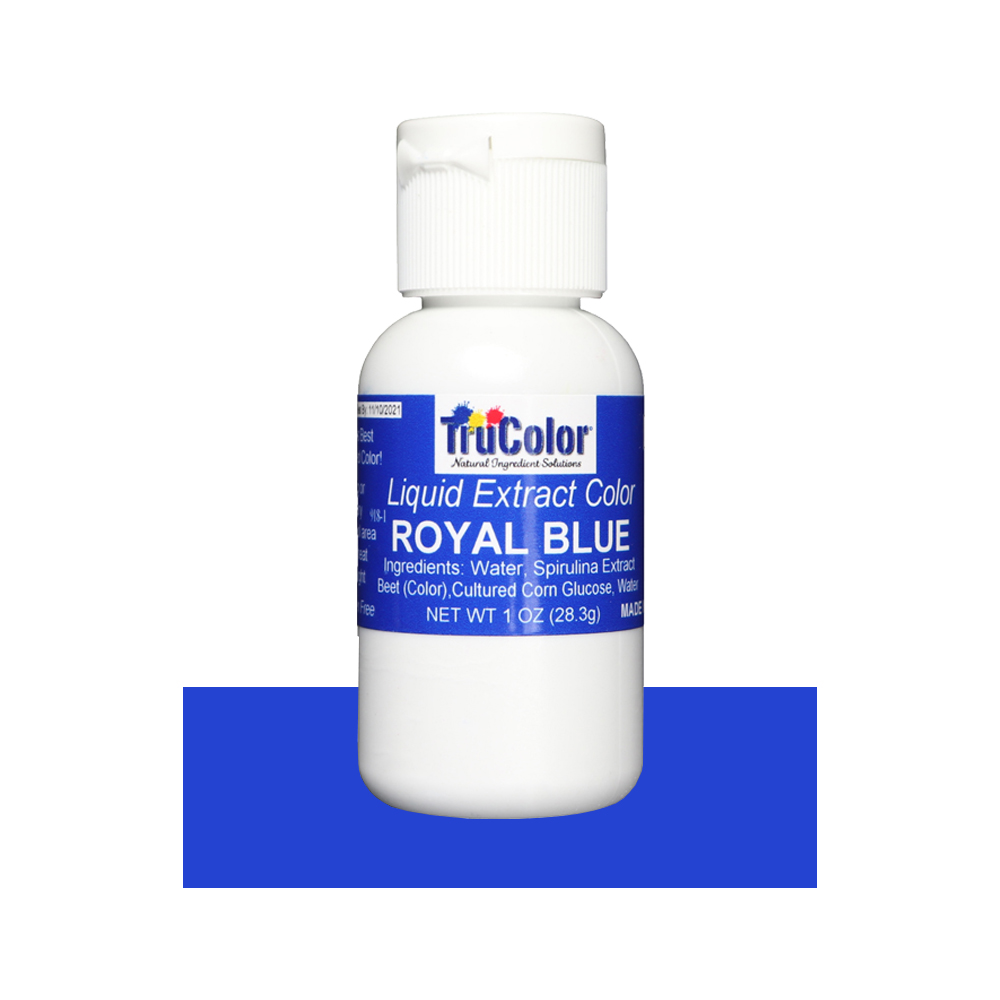 TruColor Royal Blue Liquid Extract Color, oz