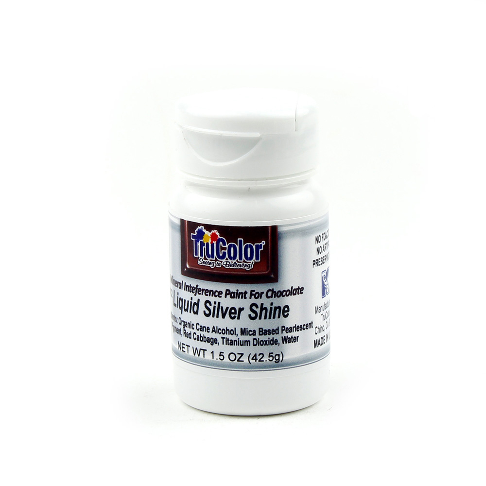 TruColor Silver Shine Natural Liquid Food Color, 1.5 Oz 