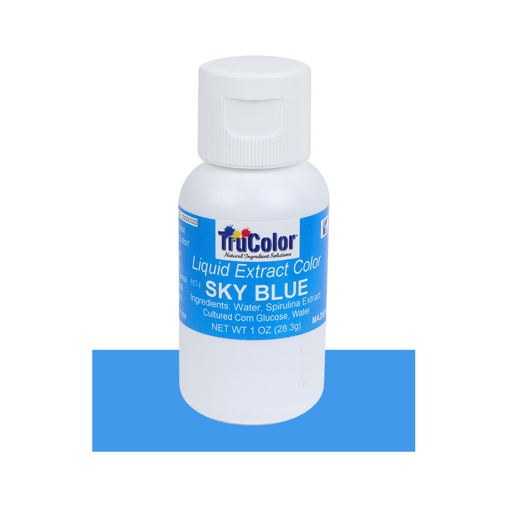 TruColor Sky Blue Liquid Extract Color, oz