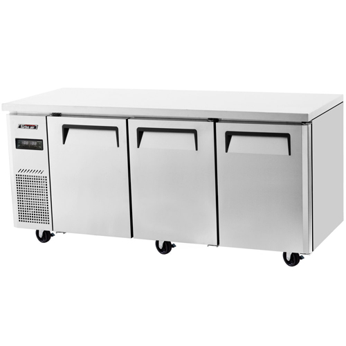 Turbo Air JURF-72 70 7/8" Dual Temperature Undercounter Refrigerator / Freezer - 17.7 Cu. Ft.