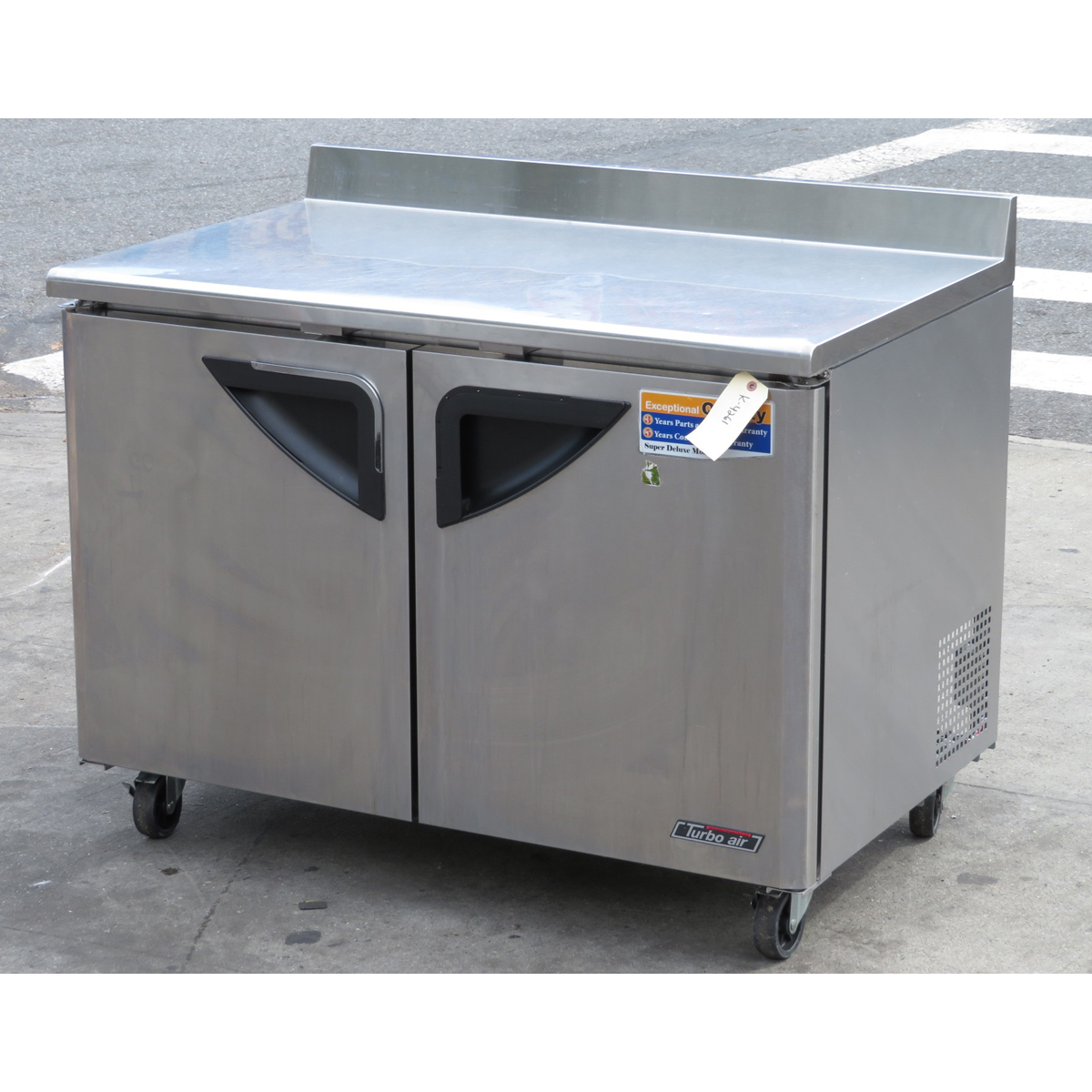 Turbo Air TWF-48SD 48" Worktop Freezer, Used Excellent Condition