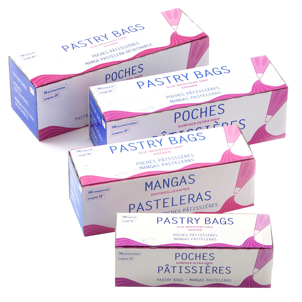 Ultra-Grip Pastry Bags, 1 Roll, 12"