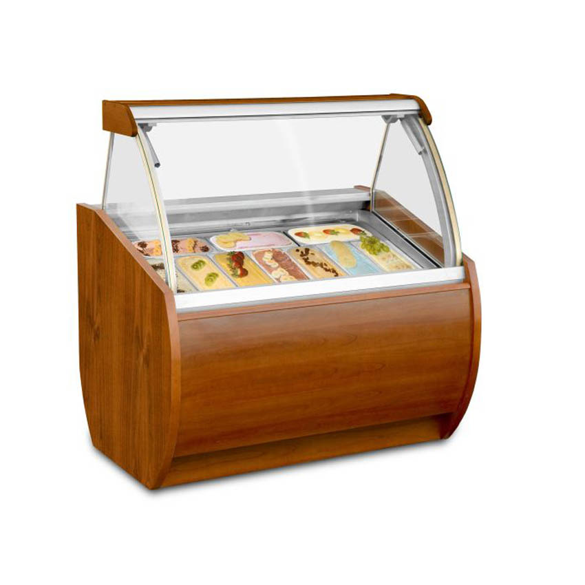 Universal Coolers AGD-10 Gelato Display, 10 Flavors; 52" W x  36" D x 51" H
