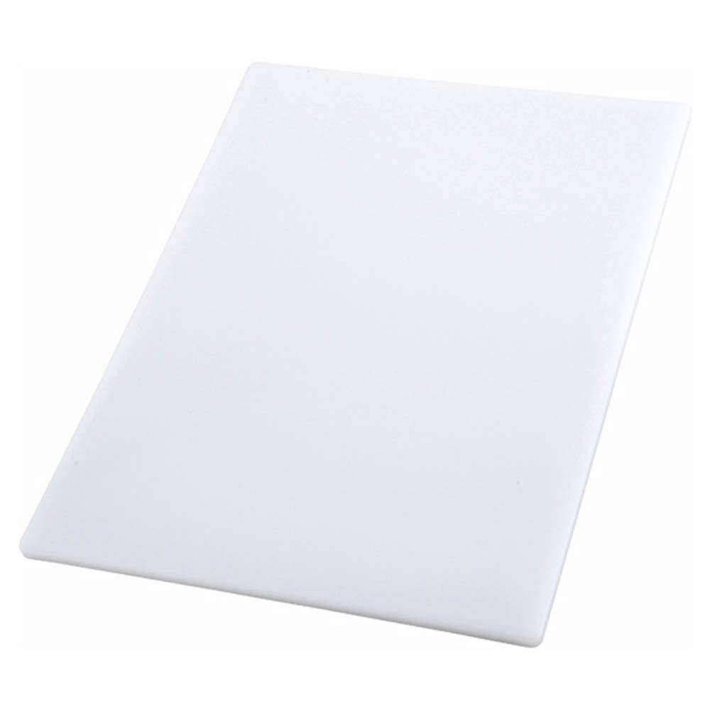 Update International Cutting Board 15" x 20"x 1/2" Thick - White - Case of 6