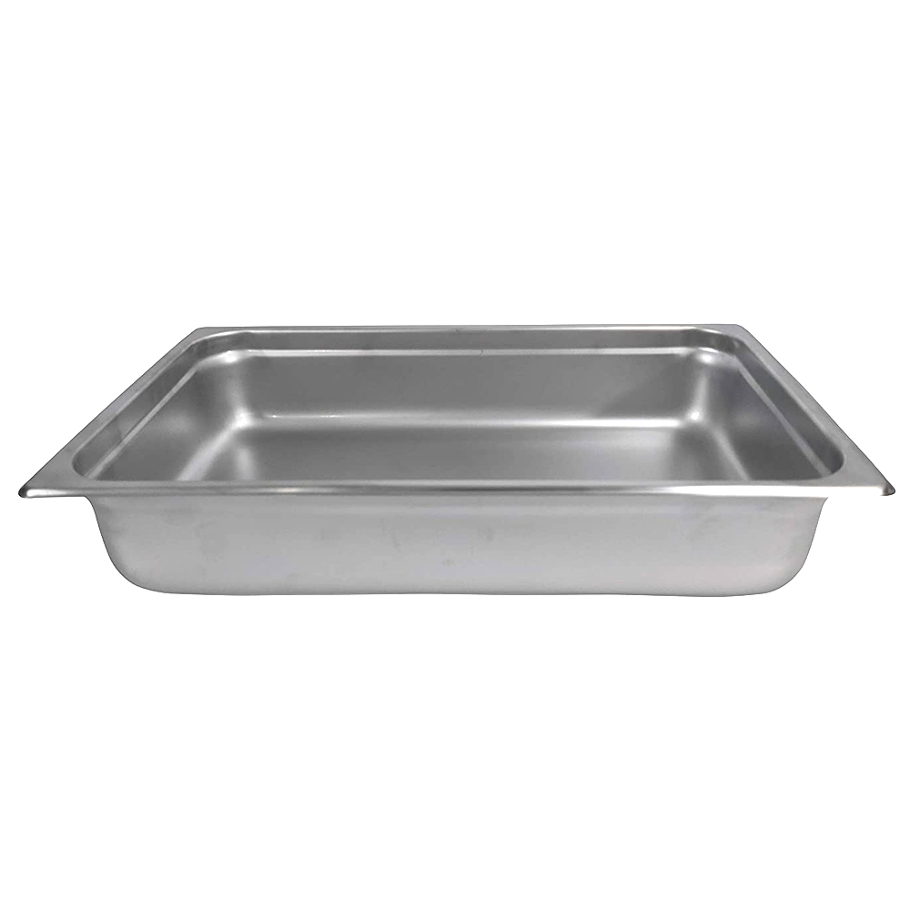 Update International Full Size Anti Jam Steam Table Pan, 4" Deep