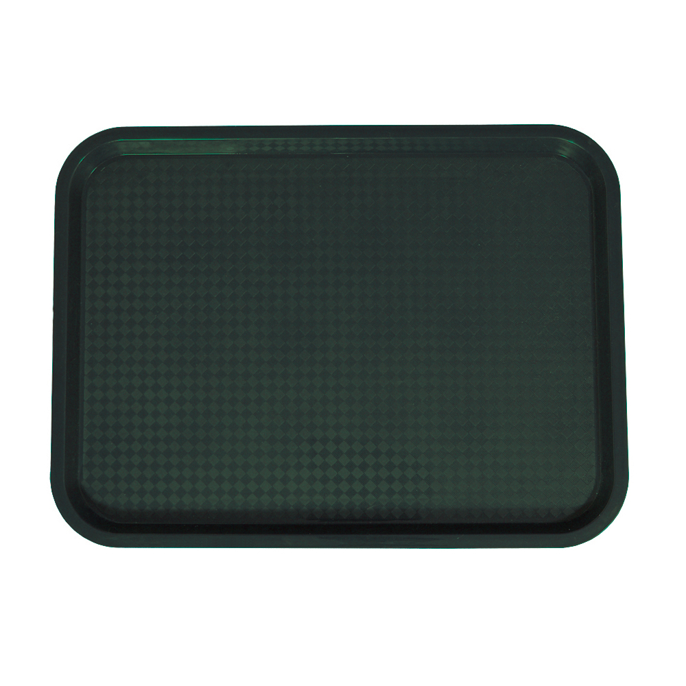 Update International Green Fast Food Tray, 12" x 16" - Case of 12