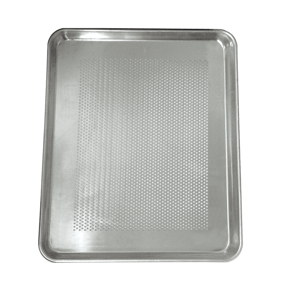 Update International Half Size Aluminum Perforated Sheet Pan, 13" x 18"