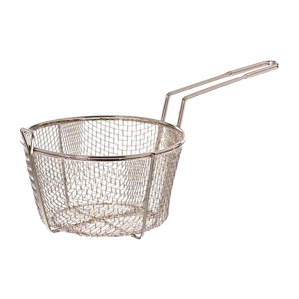 Update International Round Fry Basket, 8-1/2