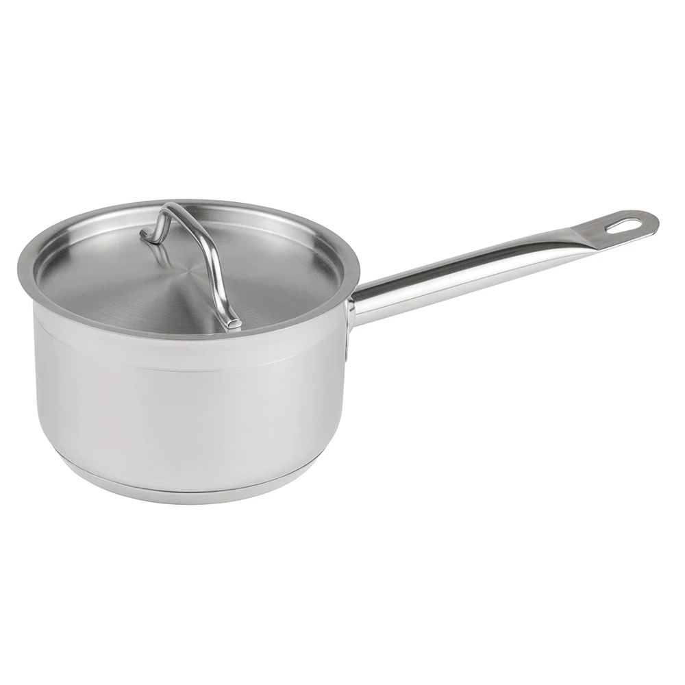 Update International SSP-2 Stainless Steel Sauce Pan with Cover, 2 Quart