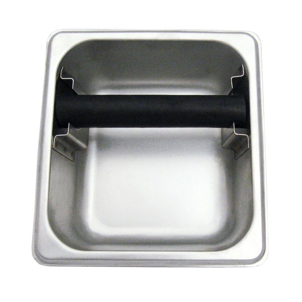 Update International Stainless Steel Knock Box, 6" Deep