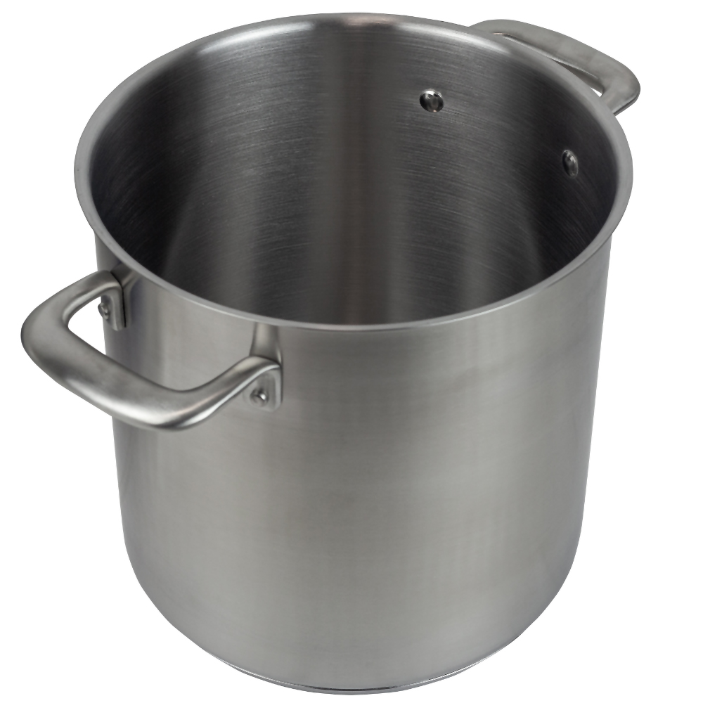 Update International Stainless Steel Stock Pot, 10 Quart