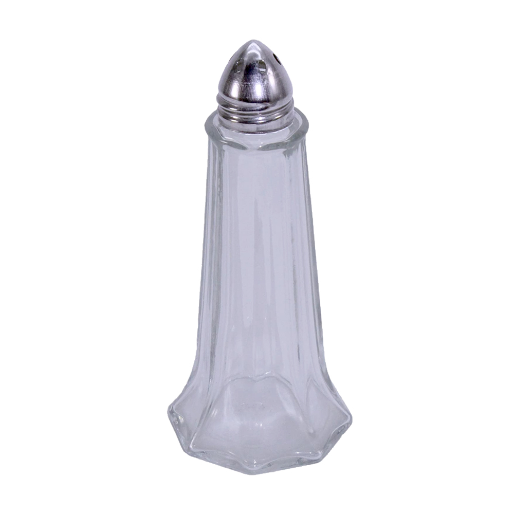 Update International Tower Glass Salt & Pepper Shaker, 1 oz. - Case of 24