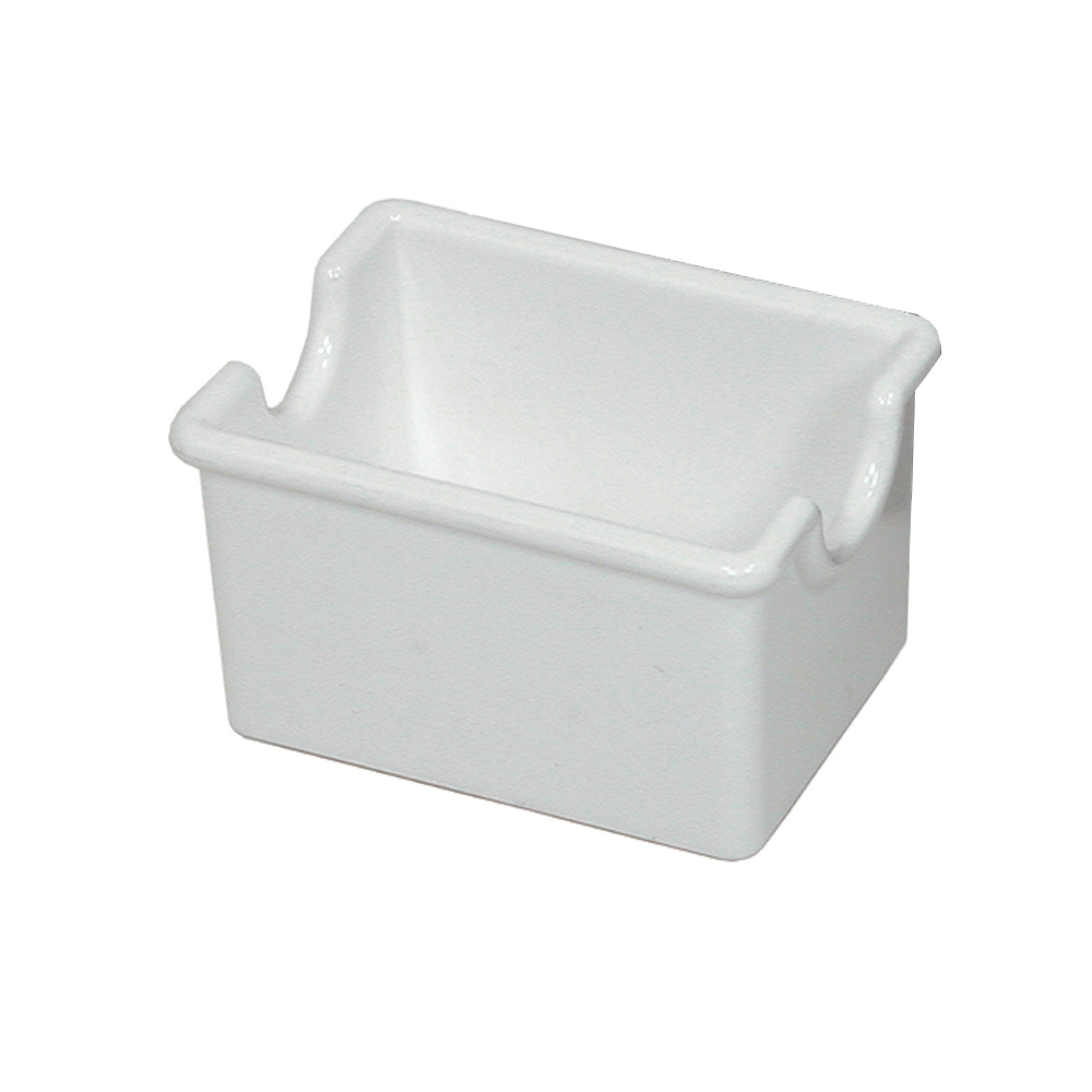 Update International White Sugar Packet Holder Lid, Straws and