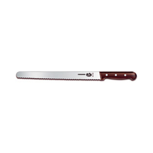 Victorinox 12-Inch Wavy Edge Bread Knife, Rosewood Handle (40146)