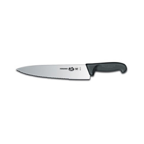 Victorinox Carbon Steel 10 Inch Sandwich Knife with Black Fibrox Handle (40721)