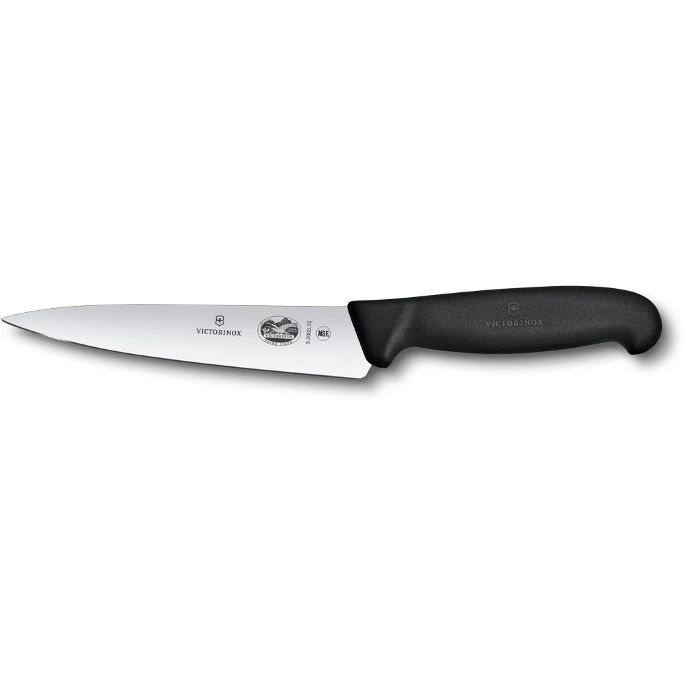 Forschner Victorinox Black 6" Fibrox Chef's Knife