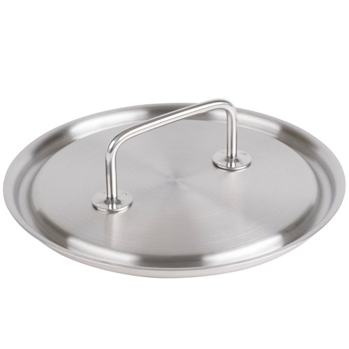 Vollrath Intrigue 9 3/8" Stainless Steel Cover with Loop Handle