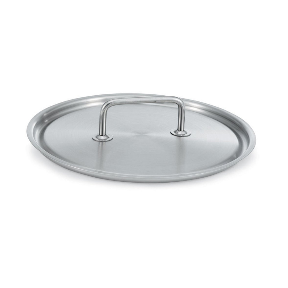 Vollrath Intrigue 12 5/8" Stainless Steel Cover with Loop Handle