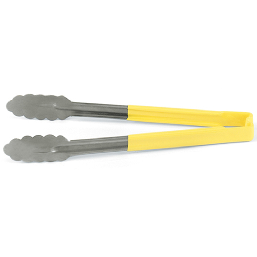 Vollrath Utility Tongs 9.5"  Yellow